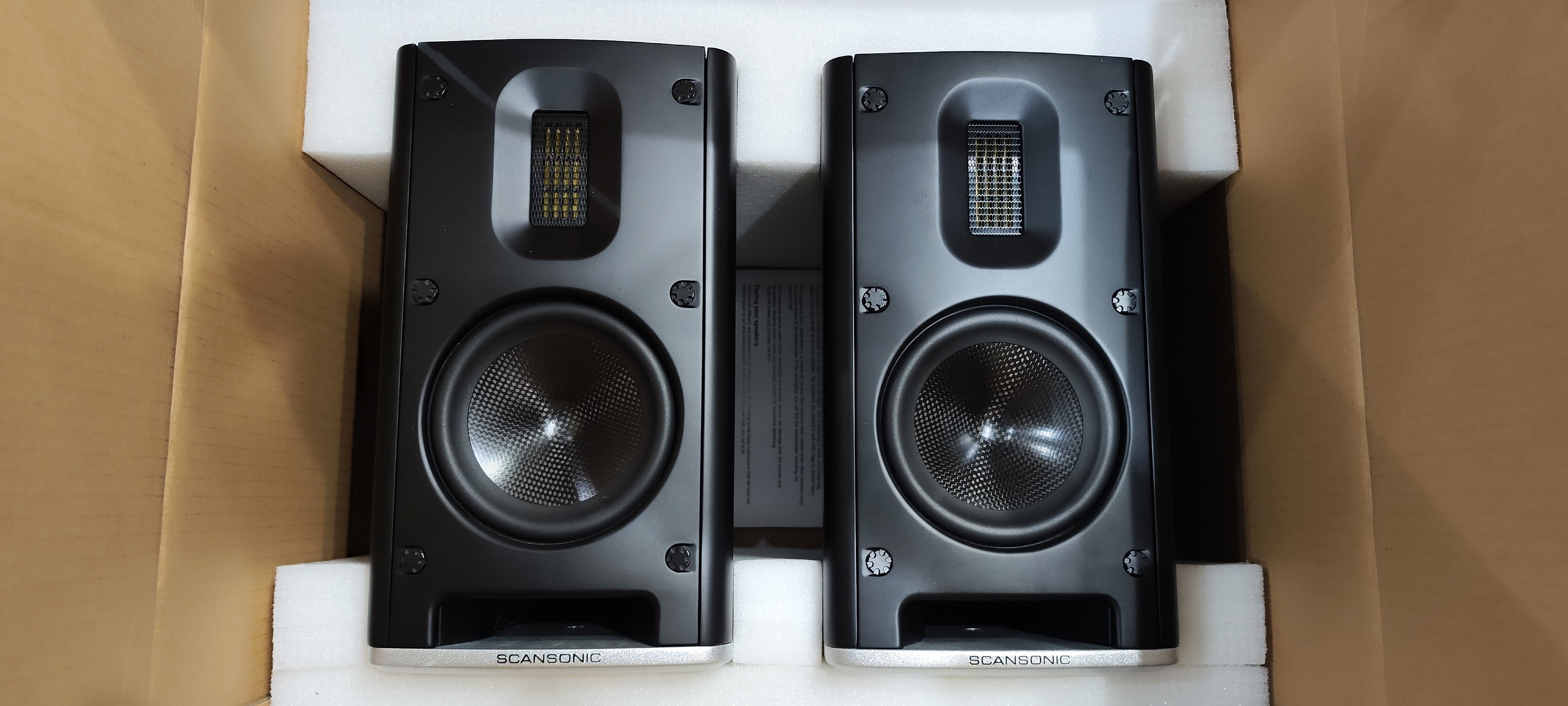 Scansonic MB1 B diffusori 2 vie made in denmark ex-demo