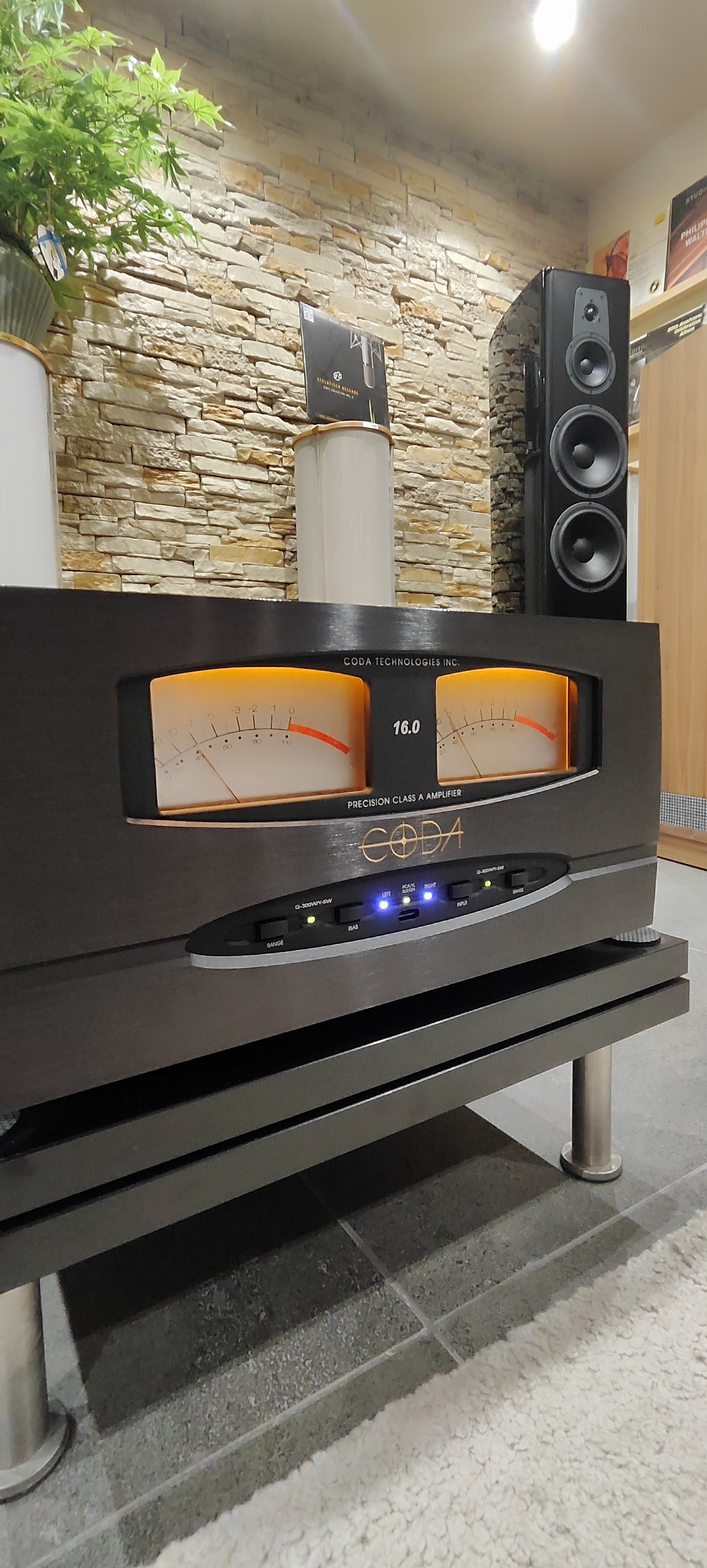Coda Technologies mod. S 16.0 FINALE di potenza 2x100 watt in pura classe A