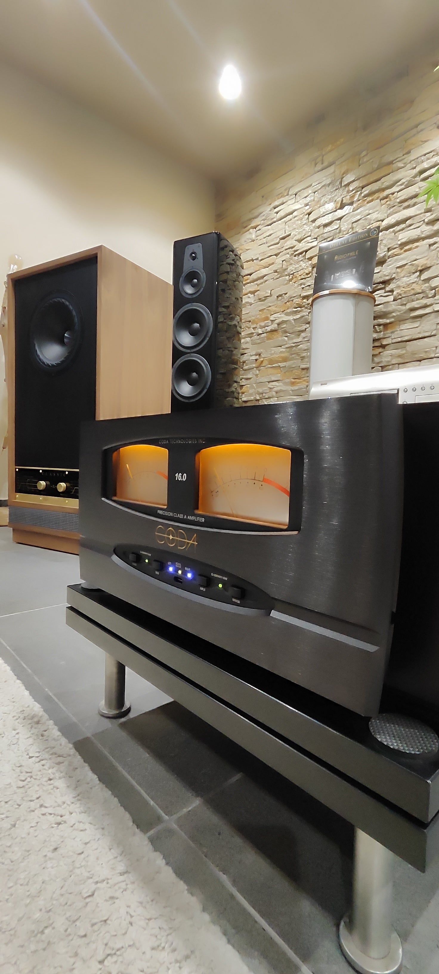 Coda Technologies mod. S 16.0 FINALE di potenza 2x100 watt in pura classe A