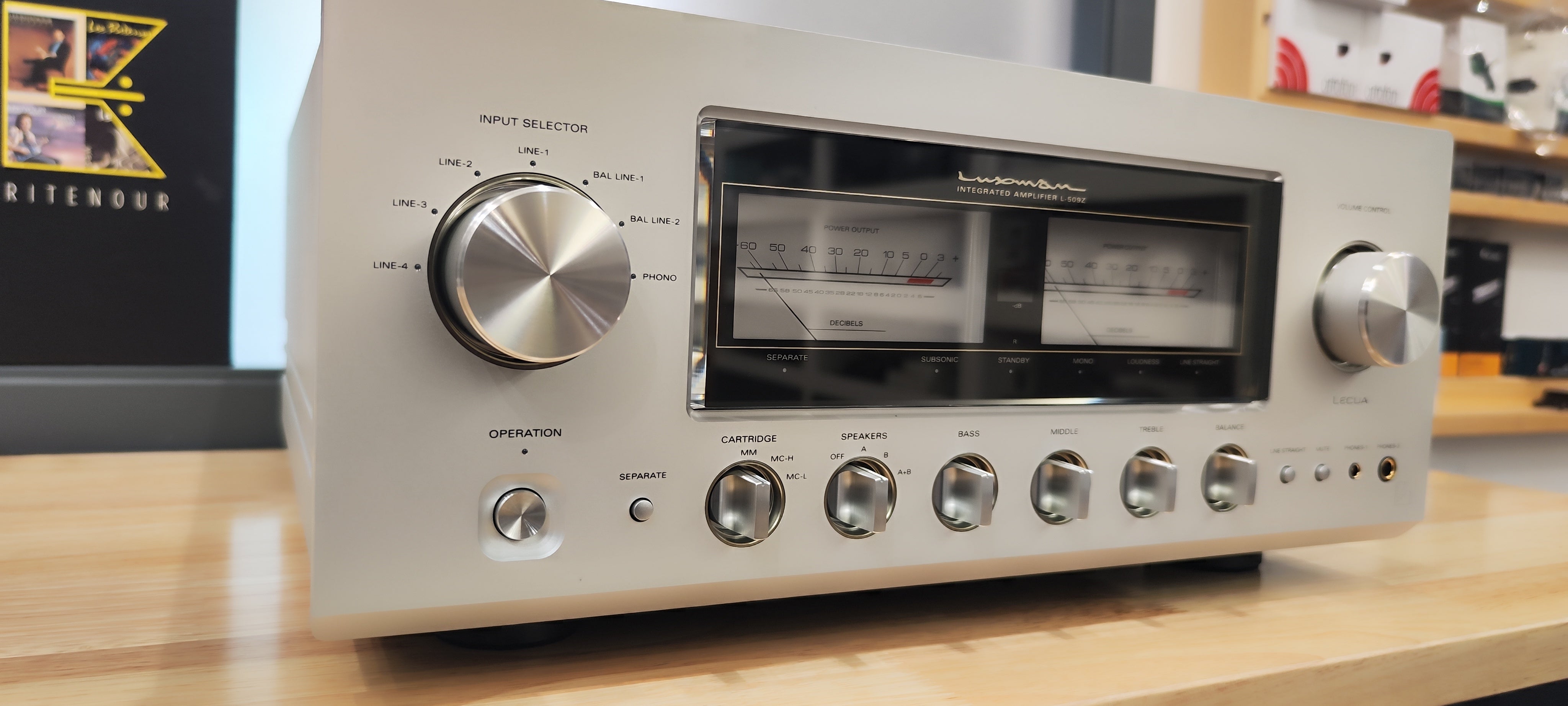 Luxman L-509Z integrato classe AB nuovo circuito LIFES 1.0 EX-DEMO