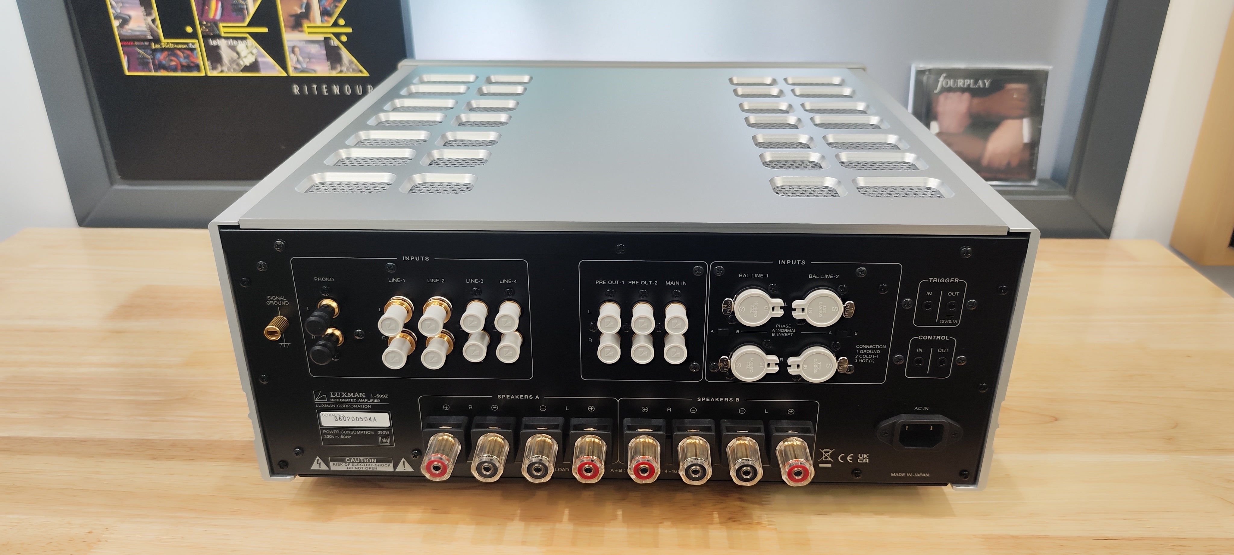 Luxman L-509Z integrato classe AB nuovo circuito LIFES 1.0 EX-DEMO