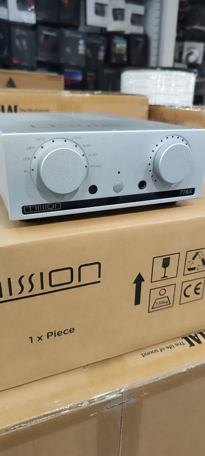 Mission 778x silver amplificatore con fono e dac ES9018K2M e BT EX-DEMO