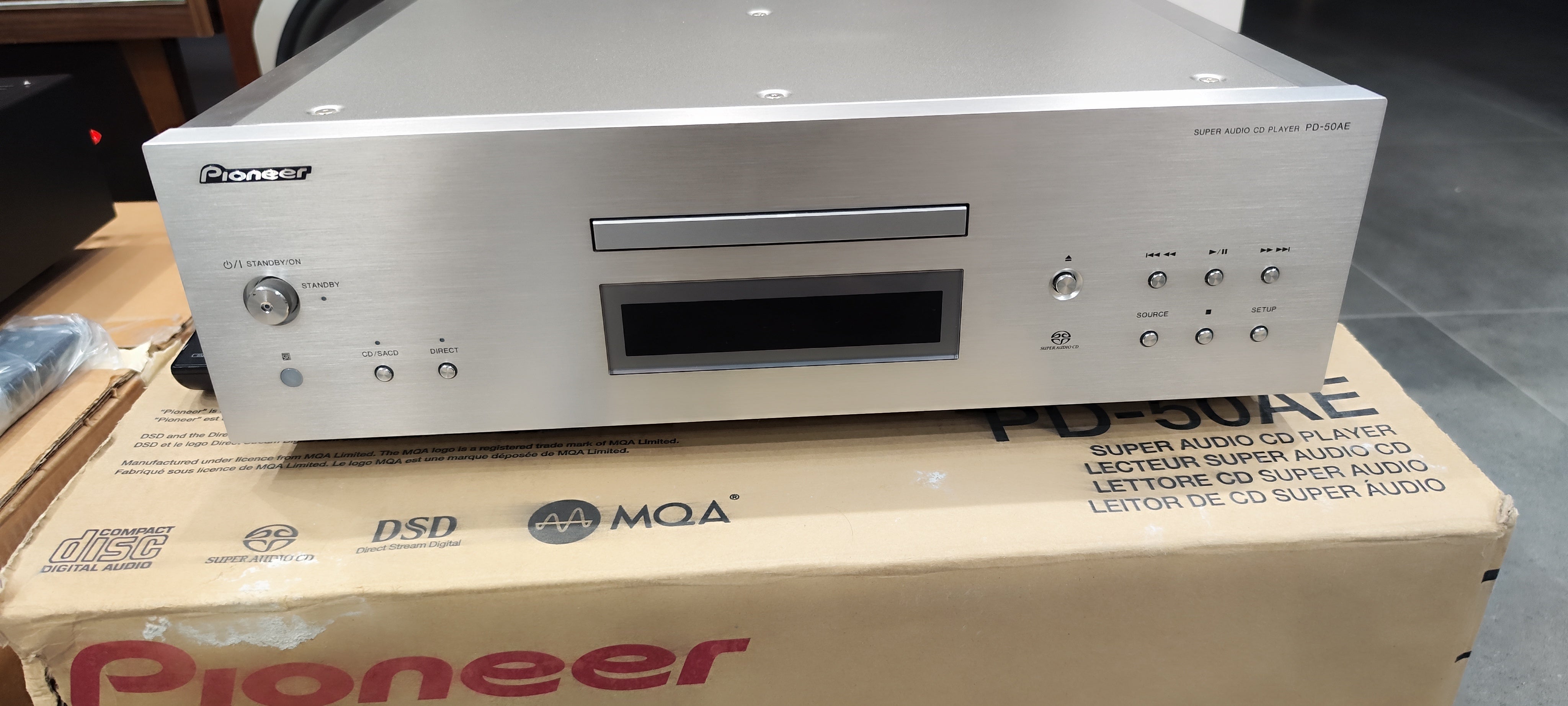 Pioneer pd50ae lettore cd/sacd perfette condizioni usato