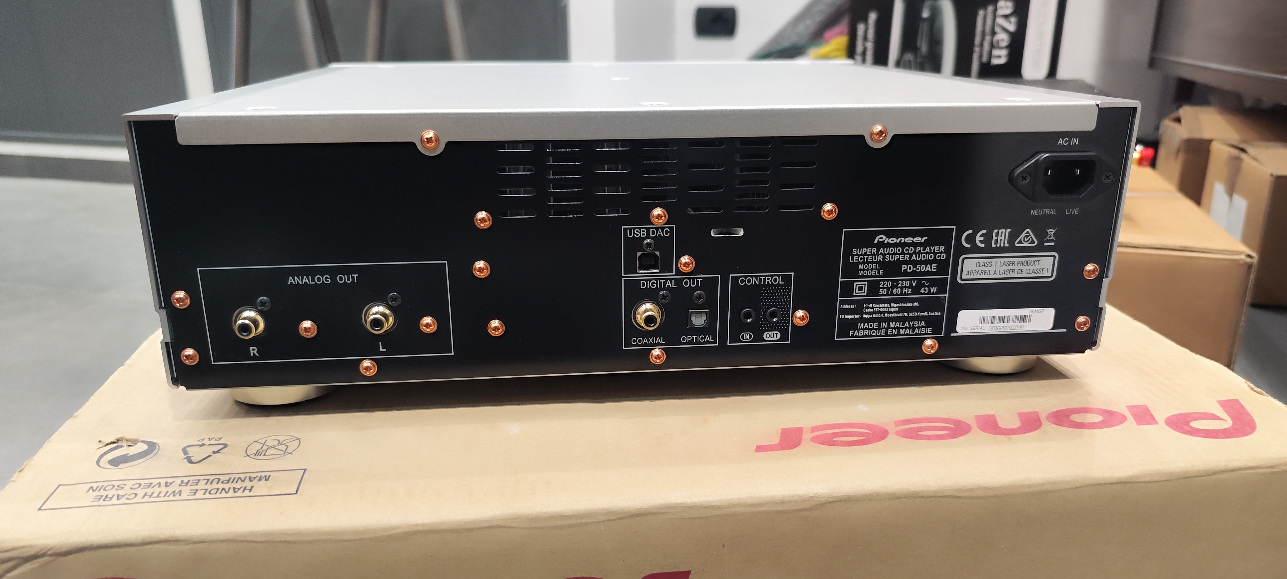 Pioneer pd50ae lettore cd/sacd perfette condizioni usato