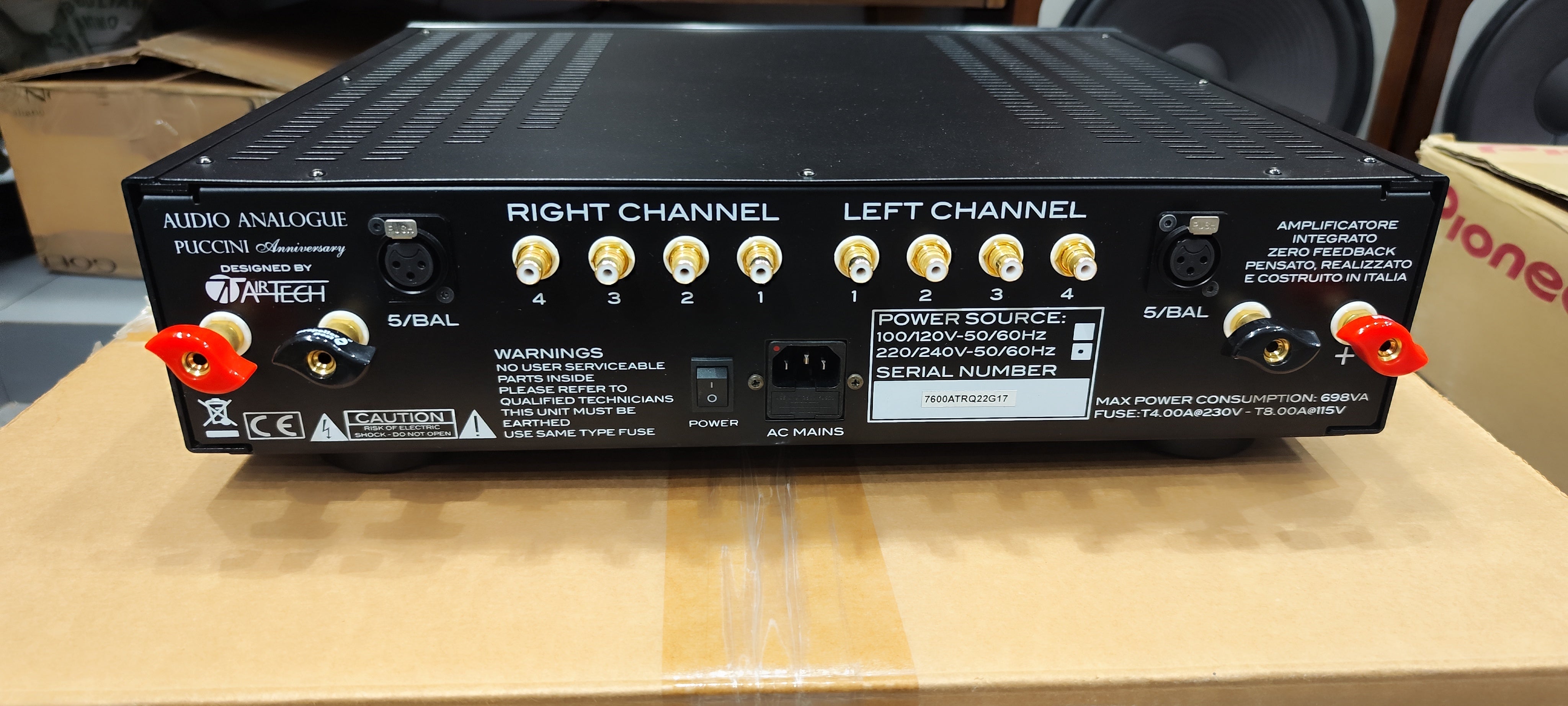 Audio Analogue puccini anniversary amplificatore usato