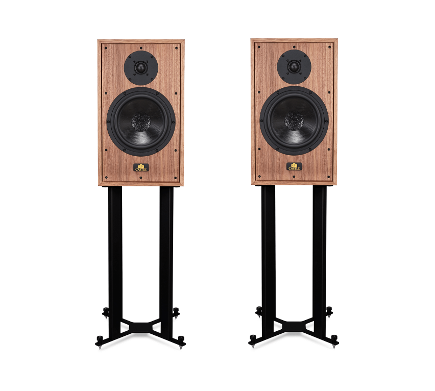 Castle Duke noce diffusori 2 vie bass reflex con stand dedicati inclusi DEMO