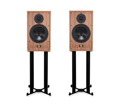 Castle Duke noce diffusori 2 vie bass reflex con stand dedicati inclusi