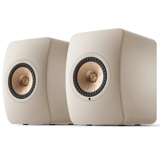 Kef LS50 sand shell Wireless 2 – Sistema audio attivo HD streaming
