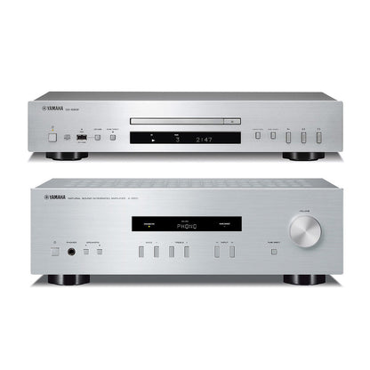 Yamaha A-S201 silver + CD-S303 silver + cavo bundle hifi