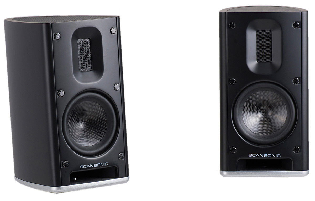 Scansonic MB1B nero diffusori 2 vie da scaffale