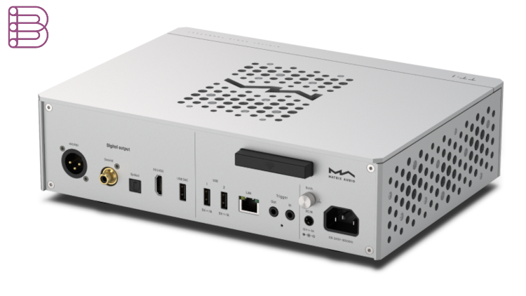 Matrix audio TT1 Streamer di rete wi-fi Roon Ready Apple Airplay2