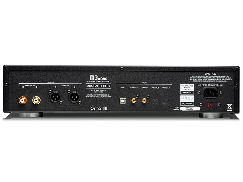 Musical Fidelity M3x DAC silver Convertitore DAC da 32bit/192kHz