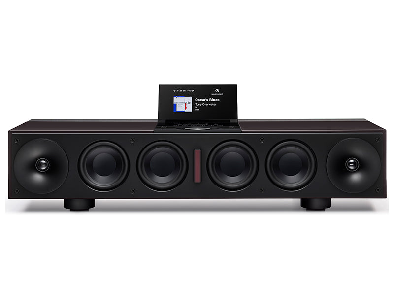 Primare Allt-i-Ett Sistema/Soundbar All-in-one di design