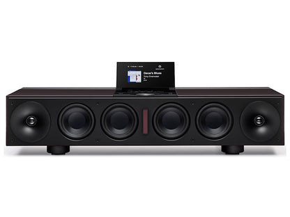 Primare Allt-i-Ett Sistema/Soundbar All-in-one di design