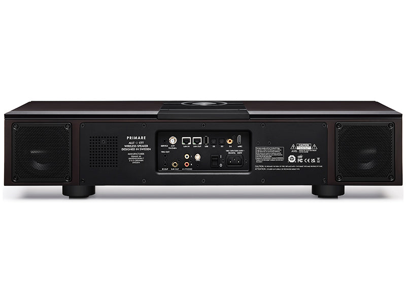 Primare Allt-i-Ett Sistema/Soundbar All-in-one di design