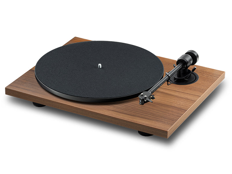 Pro-Ject E1.2 Phono noce giradischi a cinghia con testina Pick IT MM E