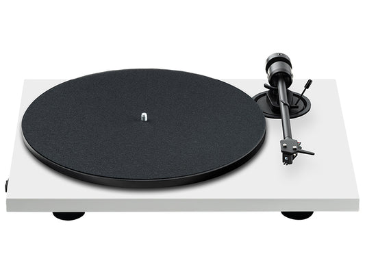 Pro-Ject E1.2 Phono bianco giradischi a cinghia con testina Pick IT MM E