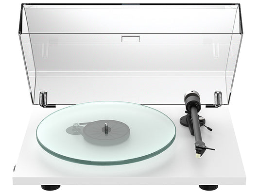Pro-ject T2 W bianco satinato giradischi completo con testina a modulo wireless