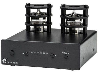Pro-Ject Tube Box E NERO Stadio fono MM/MC a valvole