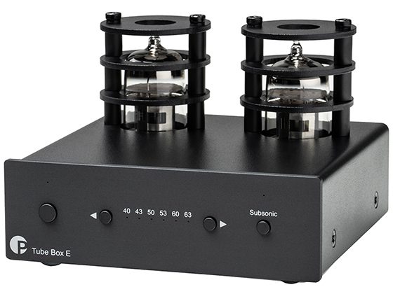 Pro-Ject Tube Box E NERO Stadio fono MM/MC a valvole