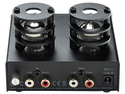 Pro-Ject Tube Box E NERO Stadio fono MM/MC a valvole