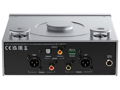 Pro-Ject CD Box RS2 Tube silver Lettore CD Hi-End con stadio di uscita a valvole