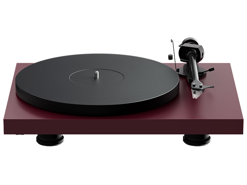 Pro-ject debut EVO 2 wine red satinato giradischi con testina Pick IT MM Evo