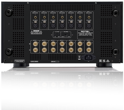 Rotel RMB1587 MKII nero finale 7 canali da 155 watt rms