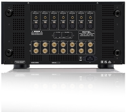 Rotel RMB1587 MKII nero finale 7 canali da 155 watt rms