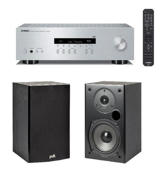 Amplificatore Yamaha Rs202D SILV + diffusori polk audio T15