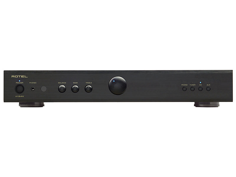 Rotel A10 MKII nero amplificatore integrato 2x50 watt con telecomando
