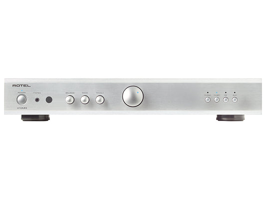 Rotel A10 MKII silver amplificatore integrato 2x50 watt con telecomando
