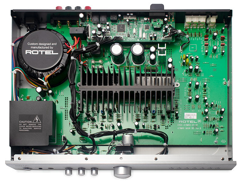 Rotel A11 MKII nero amplificatore integrato 2x50 watt con DAC e BT
