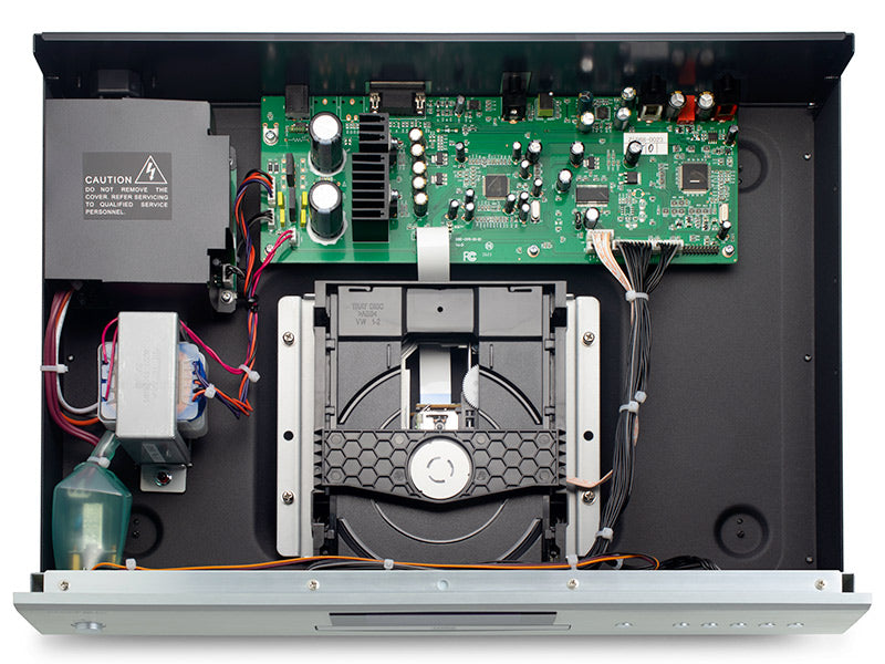 Rotel CD11 MKII silver lettore cd con DAC PCM5102A a 32bit/384KHz