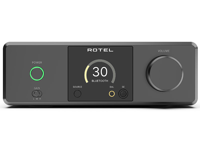 Rotel DX3 nero amplificatore cuffie DAC e Preamplificatore