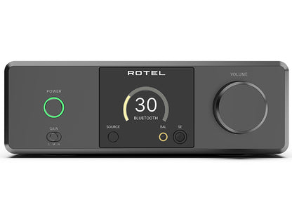 Rotel DX3 nero amplificatore cuffie DAC e Preamplificatore