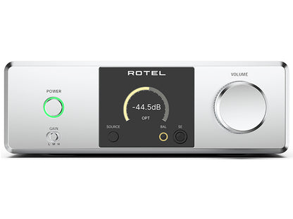 Rotel DX3 silver amplificatore cuffie DAC e Preamplificatore