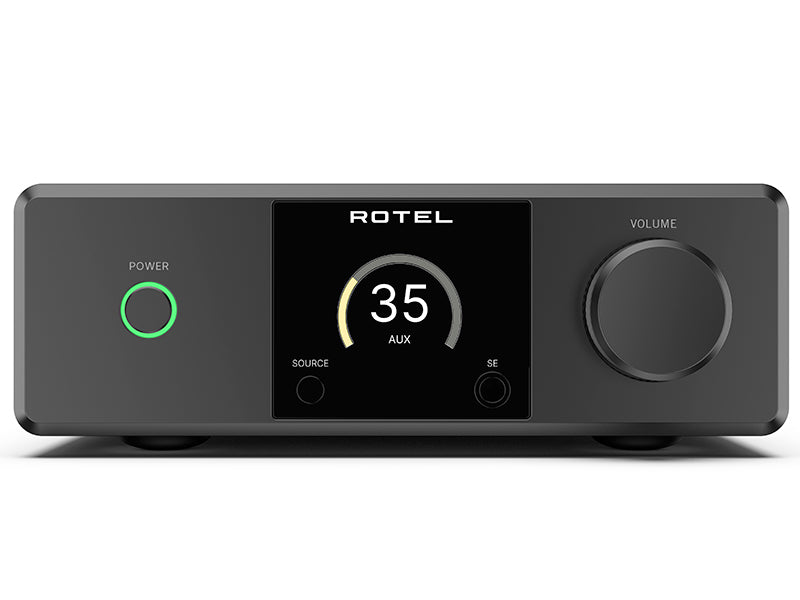 Rotel DX5 nero amplificatore integrato con DAC ESS Sabre ES9039Q2M