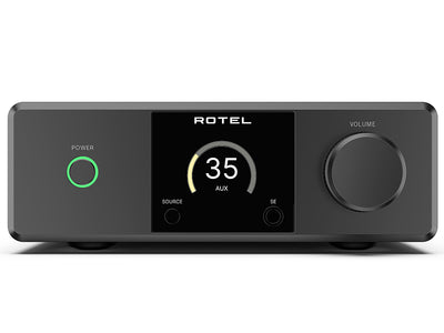 Rotel DX5 nero amplificatore integrato con DAC ESS Sabre ES9039Q2M