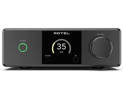 Rotel DX5 nero amplificatore integrato con DAC ESS Sabre ES9039Q2M