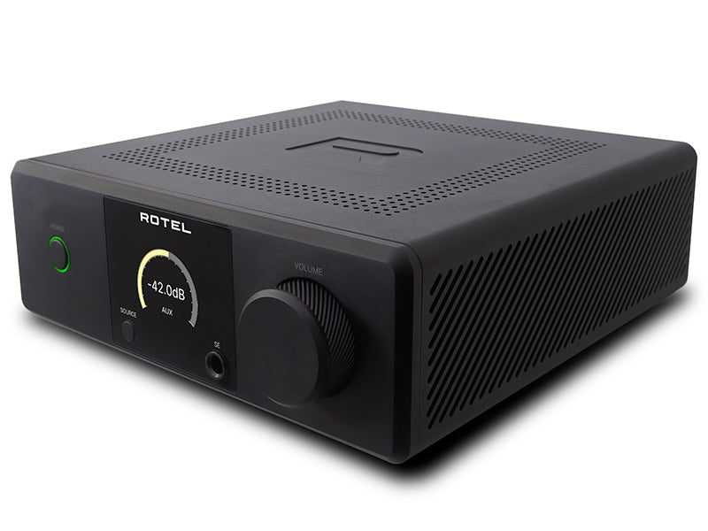 Rotel DX5 nero amplificatore integrato con DAC ESS Sabre ES9039Q2M