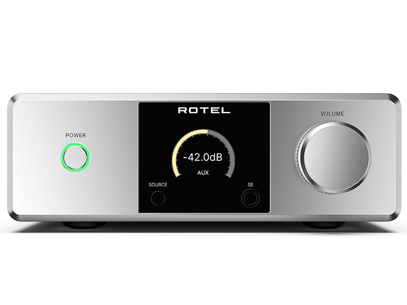 Rotel DX5 silver amplificatore integrato con DAC ESS Sabre ES9039Q2M