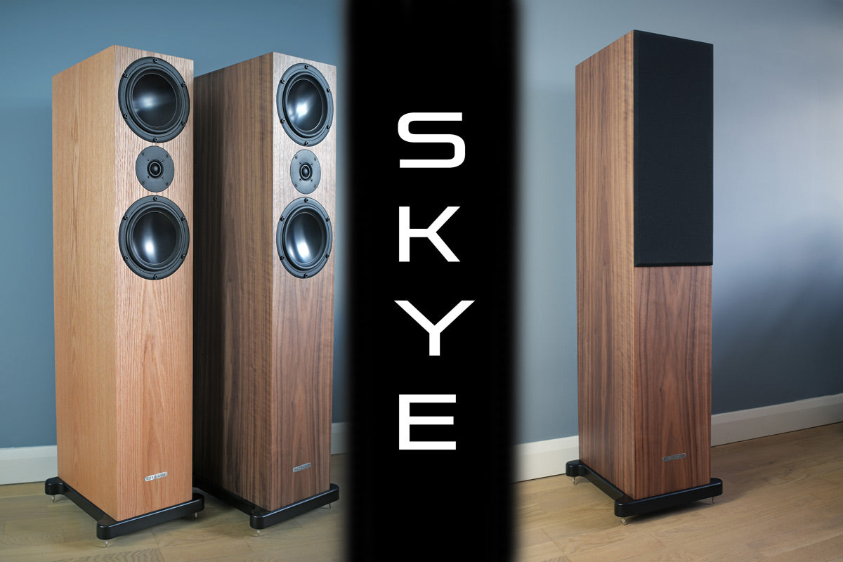 Ophidian Skye walnut diffusori da pavimento 2 vie