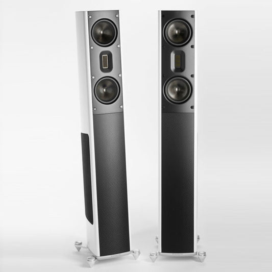 Scansonic MB3.5 bianco diffusori da pavimento hi-end