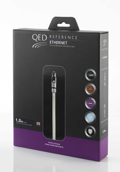 Qed Reference Ethernet CAT 8 HI RES cavo di rete da 1 metro