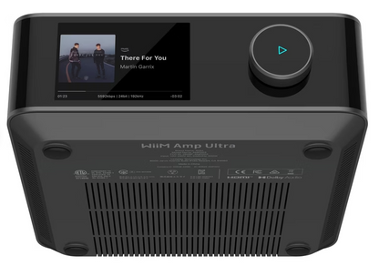 Wiim Amp Ultra grey amplificatore 2 canali con streamer incorporato