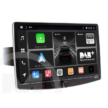 Macrom T1003DAB android 13 schermo QLED 10.1