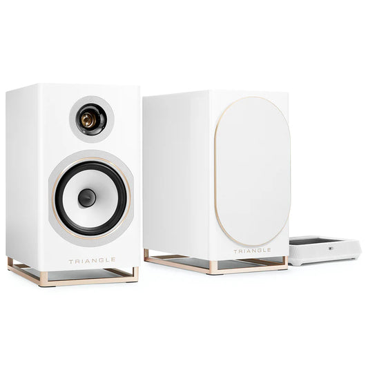 Triangle Capella 2 bianco Coppia diffusori attivi bass reflex attivi