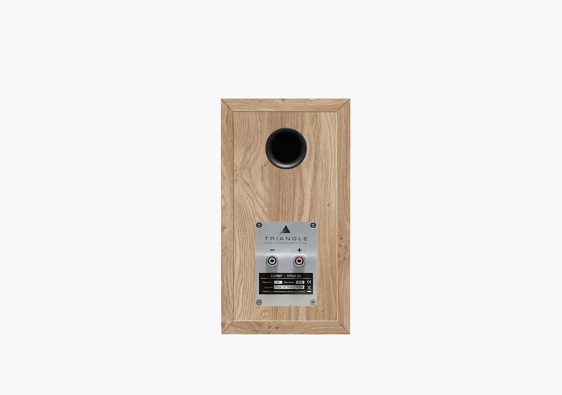 Triangle Titus Ez light oak diffusori 2 vie bass reflex