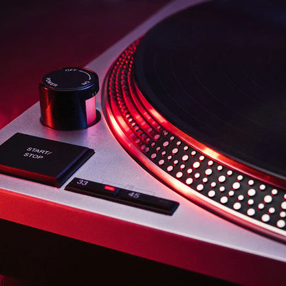 Vestlyd pro t1 nero/silver giradischi trazione diretta braccio a s e pitch adj